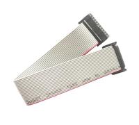 MALSSE Multipurpose JTAG Programming Cable 20 Pin Connectors Gray Flat Ribbon Data Cable For Electronics Development Fast Data Transfer