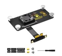 MALSSE NGFFs M Slot NVME HDDs To PCIExpress PCIE3.0 1X Converters Adapter Card With Fast Speed Extension Cable NVMe SSDs Adapter