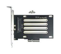 MALSSE PCIE To SFF-8639 Host Adapter Motherboard PCIE Adapter Host Controller Expansion Card For Desktop PC Advanced Heat Sink