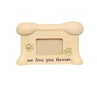 MALSSE Pet Urn Dog Picture Frame Loving Dog Remembrancer Sympathy Dog And Cats Picture Frame Commemorate Caskets Pet Cremation Urns Large Dog