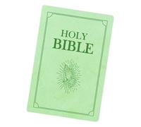 MALSSE Plushes Holy Bibles Shape Pillow Religious Companion Decors Soft Stress Cushions Relief Kids Adults Bible Plushes Pillow