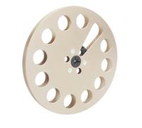 MALSSE Precise Crafted 7Inch Aluminum Empty Reel With 11 Holes For Superior Tape Handling Open Reel Deck Accessory