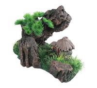 MALSSE Reptiles Artificial Plant Suit Resins Aquariums Decoration Large Fish Tanks For Water Enthusiasts Natural Aesthetic