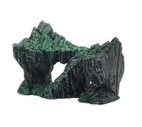 MALSSE Resin Rockery Terrariums Decoration Fishtanks Landscape Aquariums Decorative Rock Cave Office Table Ornaments Fishtanks Accessories