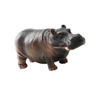 MALSSE Resins Lovely Hippos Aquariums Ornaments Aquariums Ornaments Air Bubbler For Home And Office Tanks Office Fish Tanks