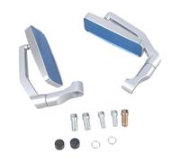 MALSSE Scooter Motorcycle Rearview Reflectors Set For Sportbike With HandleBar Mount Clamps With Adjustable Clamp For Riders Motorcycle Reflectors