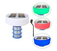 MALSSE Solar-Powered Copper Ionizer Floating Pool Purifiers Easy Automatic Chlorine Automatic Floating Pool Cleaner For Spa Hot Tubs