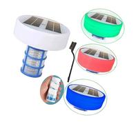 MALSSE Solar-Powered Copper Ionizer Floating Pool Purifiers Easy Automatic Chlorine Automatic Floating Pool Cleaner For Spa Hot Tubs