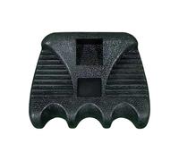 MALSSE Space Saving Pool Cue Rack with Chalks Tray Small Portables Heavy Type Base Rest for Game Rooms Space Saving Stick Organizers