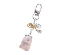 MALSSE Stylish Felt Groundhog Keychain Handmade Animal Charm Keyring Lightweight Accessory Unique Student Bag Accessories Cute Groundhog Keychain