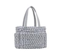 MALSSE Stylish Nylon Baby Essentials Tote Reinforced Lining & Adjustable Shoulder Strap For Parenting On-The-Go Nylon Mom Bag With Polyester Lining