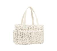 MALSSE Stylish Nylon Baby Essentials Tote Reinforced Lining & Adjustable Shoulder Strap For Parenting On-The-Go Nylon Mom Bag With Polyester Lining