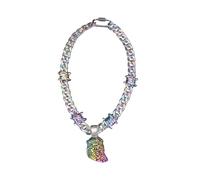 MALSSE Stylish Resin Pendant Necklace Women Trendy Waterproof For Religious Event And Fashion Parties Religious Necklace