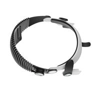 MALSSE Sweat Wicking Adjustable Virtual Reality Head Strap for Virtual Reality Glasses Enhances Airflows with Soft Memory Foam Cushion Silicone Head Strap