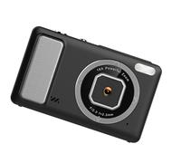MALSSE Travel Friendly 4K Digital Camera with 50MP Sensoring and Stabilization Technology for Sharply, Detailed Shotings