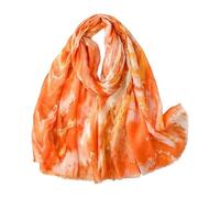 MALSSE Trendy Handkerchief Scarf Silk Feeling Soft And Comfortable Suitable For Hiking Camping Multipurpose Neck Scarves Color Blending