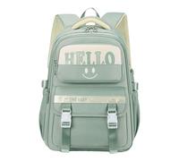 MALSSE Trendy Teen Backpack With Water Resistant Oxford Fabric Shcool Bag College Student Backpacks For Everyday Adventures Travel Backpack