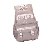 MALSSE Trendy Teen Backpack With Water Resistant Oxford Fabric Shcool Bag College Student Backpacks For Everyday Adventures Travel Backpack