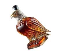 MALSSE Unique Glede Shaped Glass Decanter For Collectors And Enthusiasts Elegant Liquor Bottle For Parties And Gatherings Business Dinnerware