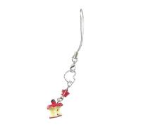 MALSSE Unique Phone Chain Fruit Bag Pendant Fashion Fish Phone Charm Key Pendant Stylish Bag Accessory Suitable For Everyday