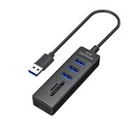 MALSSE Universals 5 In 1 Adapters With USB3.0 USB2.0 Port SDTF Card Reader Slot For Camera Laptop Multifunction USB Hubs With Card Slots