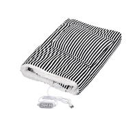MALSSE USB Heated Shawl Throw 3 Speed Temperature Control Auto Shutoff Heating Blanket For Various Environment Camping Heated Blanket