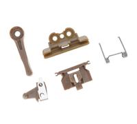 MALSSE Wear Resistant ABS Spring Set for 8148 8591 Trimmer Switches Mechanism Complete Replacement Parts for 8148 8591 Hassle Less Maintenance Sliding Grooving Parts