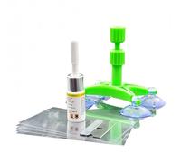 MALSSE Windshield Cracks Repair Solution Set for Instantly Fix Simple Steps and Glass Fluid Fix for Chips Cracks Windshield Liquid