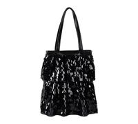MALSSE Women's Toted Handbag Glitters Sequins Toted Bag Purse Stylish Casual Trendy Shoulder Bag Large Capacity Hoboes Handbags Trendy Purse Handbag