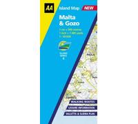 Malta and Gozo (AA Island Maps)