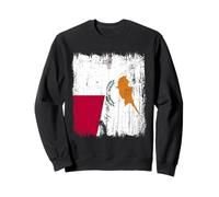 Malta Cyprus Half Flag Maltese Cypriot Heritage Sweatshirt