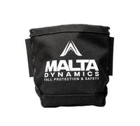 Malta Dynamics Tool Bag, Tool Pouch for Bolt Storage with 2 Bull Pin Loops and Tool Belt Connection, 9.75 x 10-Inch | Durable Double Bottom | Lightweight Canvas