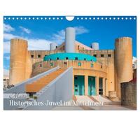 Malta - Historical jewel in the Mediterranean UK-Version (Wall Calendar 2026 DIN A4 Landscape), CALVENDO 12 Month Wall Calendar