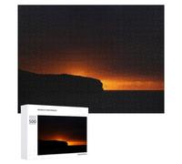 Malta Island At Sunrise Illustrated Jigsaw Puzzle for Adults, 500 PCS