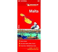 Malta National Map 801: Map (michelin national maps)