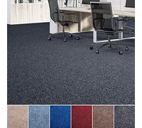 Malta Needle Felt Carpet, Home and Office Carpet Flooring, Cold-Insulating and Impact Sound-Insulating (200 x 400 cm, Anthracite)