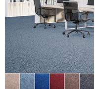 Malta Needle Felt Carpet, Home and Office Carpet Flooring, Cold-Insulating and Impact Sound-Insulating (200 x 200 cm, Grey)