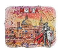 Malta Refrigerator Magnet Travel Souvenir Fridge Decoration Craft Collection
