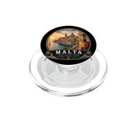 Malta Valletta Mediterranean Vacation Island PopSockets PopGrip for MagSafe
