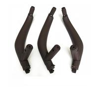 MALTAY 3Piece for BMW X5 X6 F15 F16 2014-2018 LHD RHD Carbon Fiber Interior Passenger Door Handle Inside Panel Car Interior Door Handles(RHD Moka)