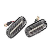 MALTAY Dynamic Turn Signal Light 2pcs For A3 S3 8L 2000-2003 For A8 D2 1999-2002 TT 8N 2000-2006 LED Dynamic Side Fender Marker Lamp(2PCS Dynamic Black)