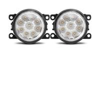 MALTAY Fog Light For Trafic 2.5L L4 Diesel Turbocharged 2003 2004 2005 2006 2 Piece Car Fog Light Assembly 30W LED Fog DRL Daytime Running Lamp 12V(LH White)