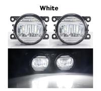 MALTAY Fog Light For Trafic 2.5L L4 Diesel Turbocharged 2003 2004 2005 2006 2 Piece Car Fog Light Assembly 30W LED Fog DRL Daytime Running Lamp 12V(JZ White)