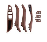 MALTAY for BMW 5 Series F10 F11 520i 523i 525i 528i 535i LHD RHD Hand Drive Inner Door Pull Handle Car Interior Door Handles(LHD-red Brown)