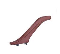 MALTAY for BMW 5 Series F10 F11 F18 520i 523i 525i 528i 535i Interior Passenger Door Handle Leather Pull Assembly Car Interior Door Handles(Red Brown Left)
