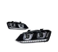 MALTAY Front Light Assembly For Vw For POLO 2011 2012 2013 2014 2015-2018 For Retrofitting Headlight Assemblies With Dual Lenses And Sequential Turn Signals
