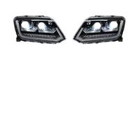 MALTAY Front Light Assembly Headlight Car LED 12V Running DRL Xenon Lens Hid H7 Accessories For VW For AMAROK 2010 2011 2012 2013 2014 2015 2016 2017-2022