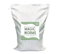 Maltbys' Stores 10 Litre Magic Worms Refill Bag (approx. weight 1.55kg) Mixed Dried Mealworms & Calciworms Premium Wild Bird Food 10L [MCW]