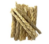Maltbys' Stores 100g Braided Lamb Skin 100% Natural Dog Treat Chews [CLD]