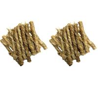 Maltbys' Stores 100g Twisted Bladder Chews (approx. 8 pieces) 100% Natural Beef Dog Treat Chews (Pack of 2)